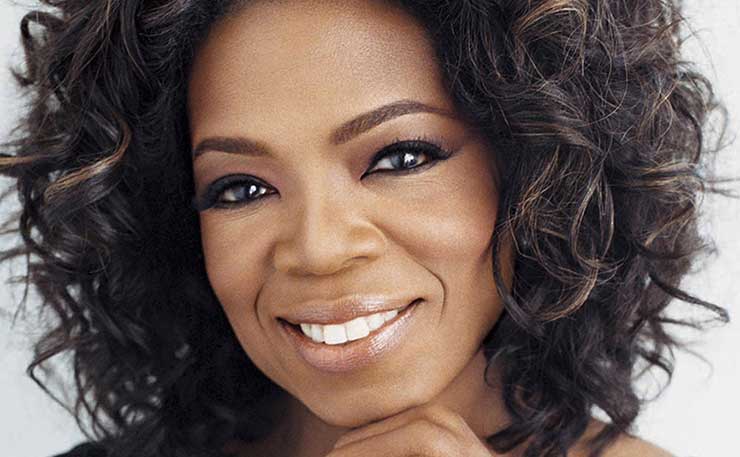 US media personality, Oprah Winfrey.