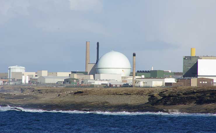 The Dounreay Fast Reactor, in the United Kingdom. (IMAGE: Paul Wordingham, Flickr) 
