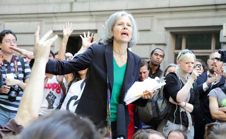 Greens US presidential candidate, Jill Stein. (IMAGE: Paul Stein, Flickr)