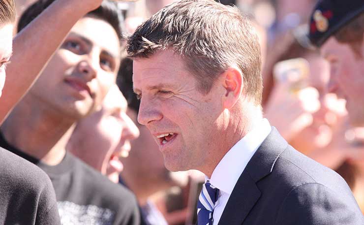 NSW Premier, Mike Baird. (IMAGE: Eva Rinaldi, Flickr)