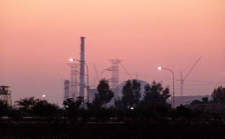 The Bushehr Nuclear Power Plant, in Iran. (IMAGE: Babak Fakhamzadeh, Flickr)