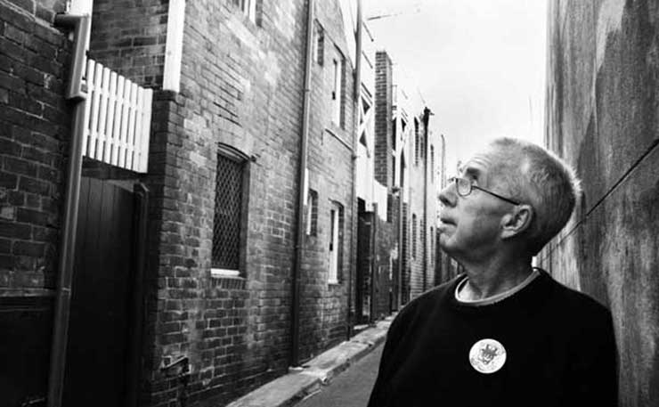 Miller's Point resident and community activist, Barney Gardner.