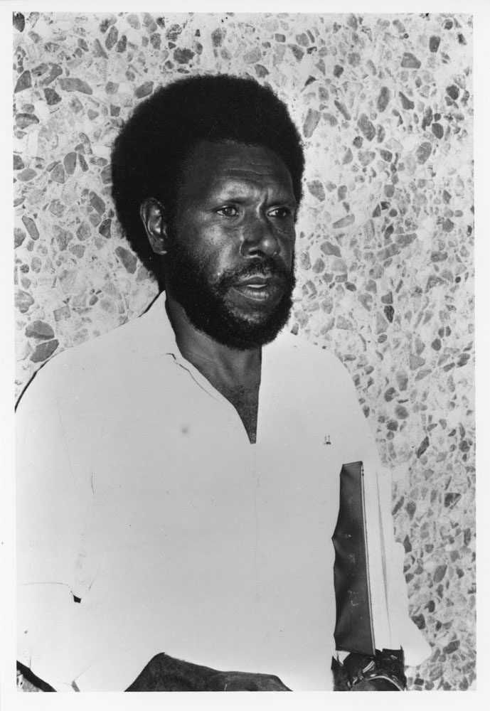 Eddie Mabo, photographed during his time in Townsville. In 1981 a land rights conference was held and Mr. Mabo made a speech to the audience where he explained the land inheritance system on Murray Island. This speech lead to a 10 year process which resulted in the High Court's historic decision to overturn the legal doctrine of "terra nullius". Ca. 1970 (IMAGE: City Libraries Townsville, Local History Collection, Flickr)