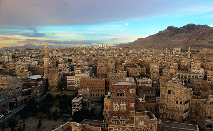 The Old Town, Sana’a, Yemen. (IMAGE: Hamza Shiban).