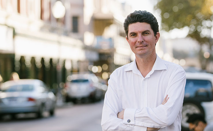 Greens Senator Scott Ludlam.