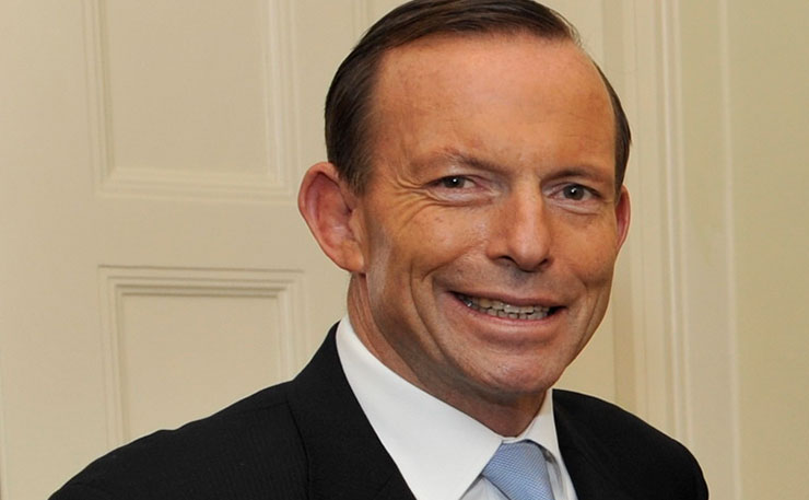 Former Australian prime Minister, Tony Abbott.