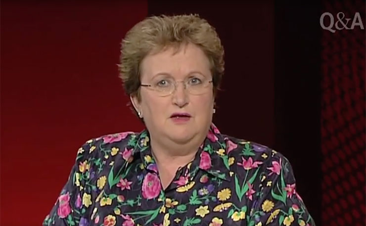 Former Howard government Justice Minister and later Indigenous Affairs Minister, Senator Amanda Vanstone.