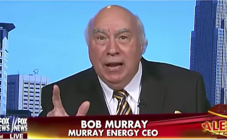 'Geriatric Dr Evil' Murray Energy CEO, Robert Murray.