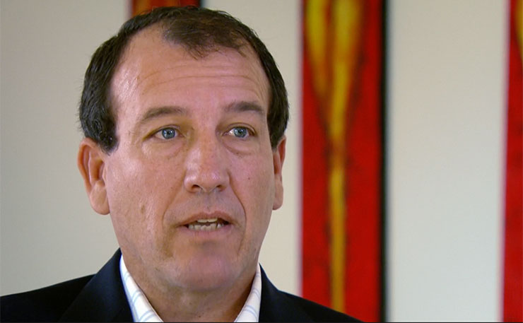Disgraced former Howard government minister Mal Brough... one of the architects of the NT intervention.
