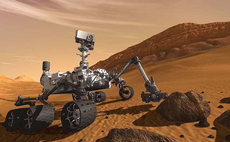NASA's Mars Rover. (IMAGE: NASA)