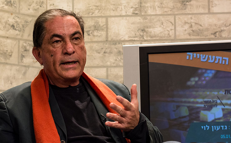 Respected Israeli journalist, Gideon Levy, during a lecture at Ariel University in 2015. (IMAGE: Flavio, Flickr)