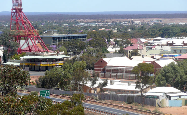 The West Australian mining town of Kalgoorlie. (IMAGE: Michael Gorey, Flickr)