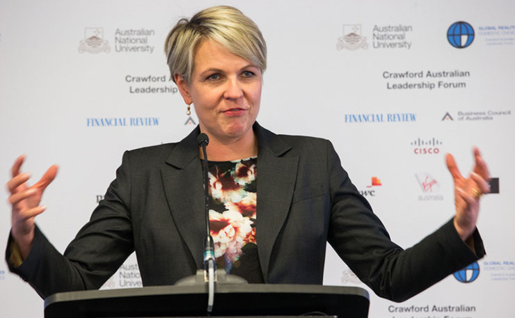 Deputy Opposition leader Tanya Plibersek. (IMAGE: Crawford Forum, Flickr)