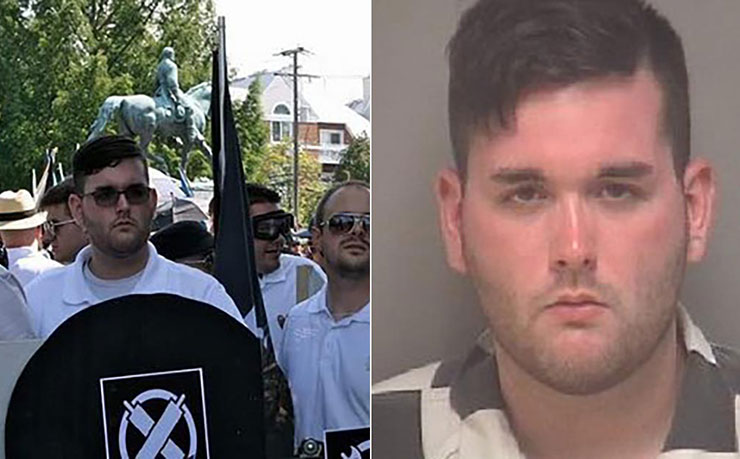 James Fields Jnr, the man charged after ramming his vehicle into protestors over the weekend, killing one woman and injuring dozens.