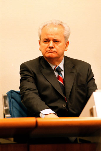 Deceased war criminal, Slobodan Milosevic.