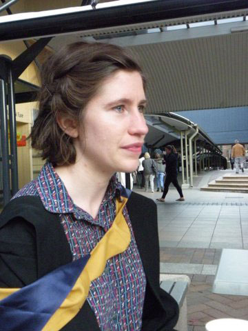 Genevieve Wilks, who graduated from UNSW last year.