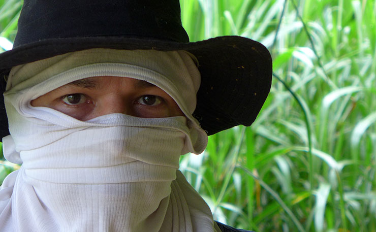 Jairo Arregui alias 'Antonio' head of the ELN's central block of fronts.