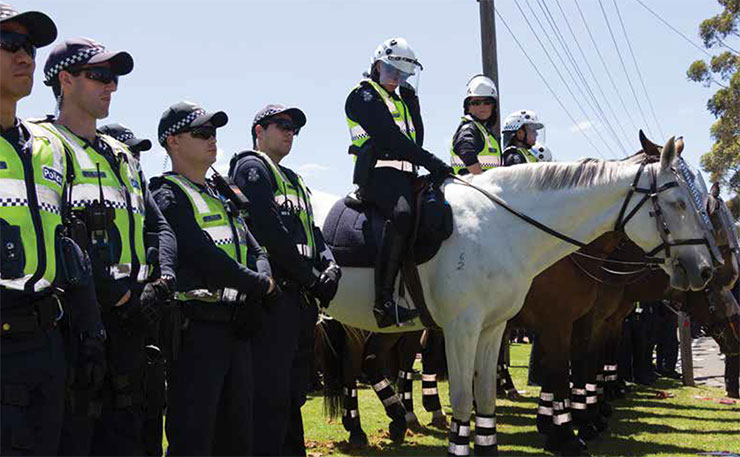 A file image of Victorian police.