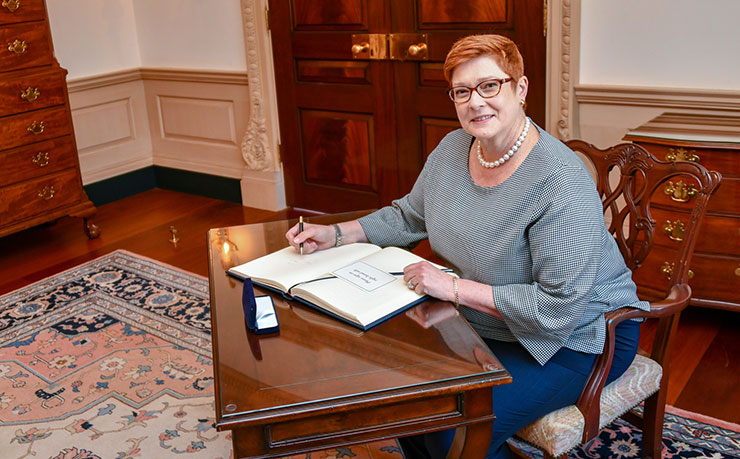 Marise Payne, the uncrowned Liberal