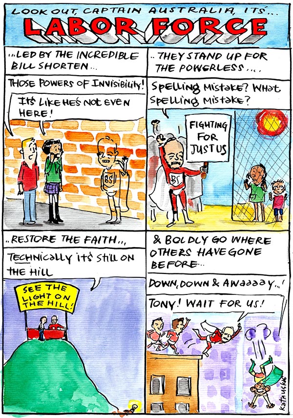 Cartoon: Fiona Katauskas