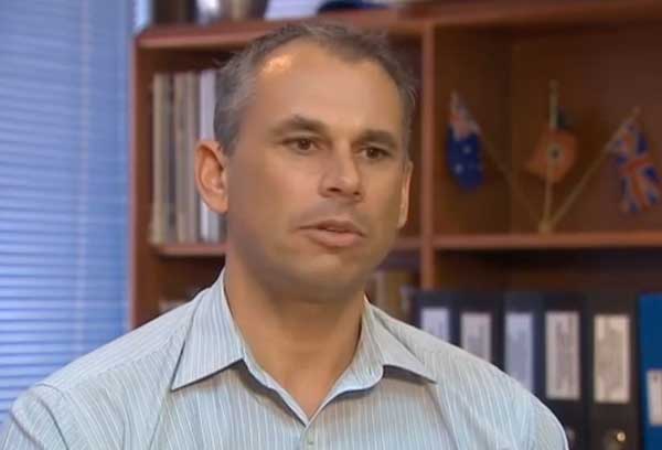 Adam Giles, Chief Minister of the Northern Territory, issued a press release about the offshore oil base in March.