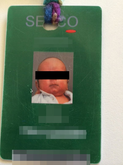 Babies born into immigration detention in Australia are issued with ID cards from birth.