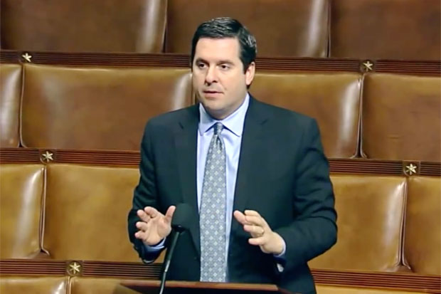 US congressman, Devin Nunes.