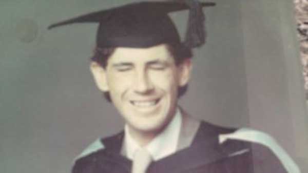 Graeme Innes as a young law graduate.