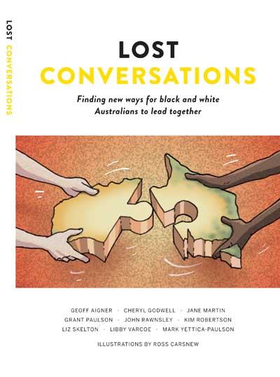 The cover of the new book, Lost Conversations.