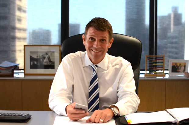 NSW Premier Mike Baird.