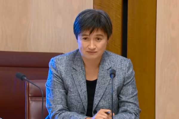 Senator Penny Wong, the evil High Priestess of Environmentalism and a woman suspected of eating puppies and baby flesh for breakfast.