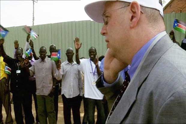 Phil Heilberg, a former Wall Street banker now operating in South Sudan.