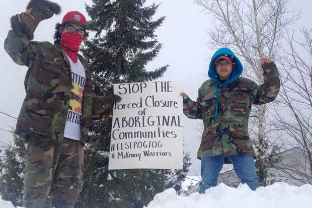 Even Canada got in on the protests.