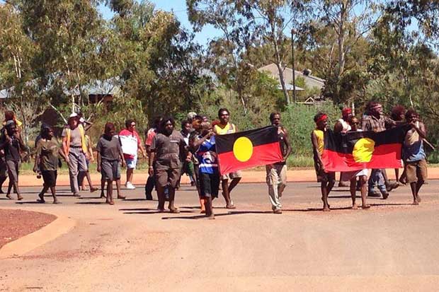 The remote community of Newman, WA also turned out in force. 