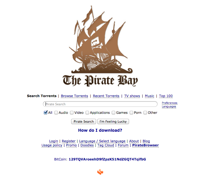 Vuelve The Pirate Bay