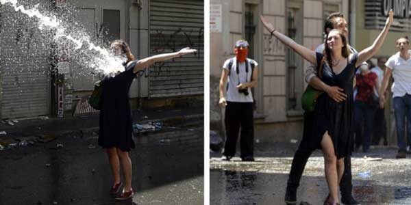 Kate Cullen from Camden in SYdney's west... she became an international symbol for resistance after violent protest in Turkey.