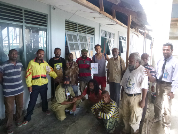 Political prisoners at Abepura prison. Photo by Jeremy Bally.